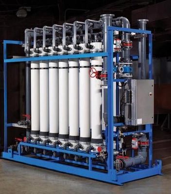 PVDF 100tph Hollow Fiber Uf Membrane For RO Water Pretreatment